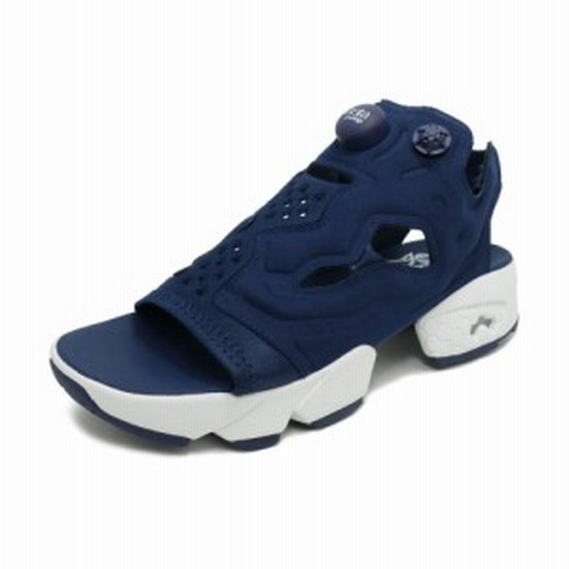 スニーカー リーボック Reebok インスタポンプフューリーサンダル ネイビー ホワイト メンズ レディース シューズ 靴 通販 Lineポイント最大get Lineショッピング