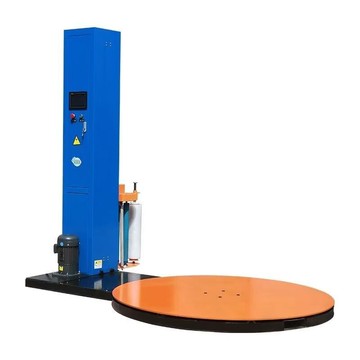 附發票 打包機 纏繞機 包裝機 纏膜機 小型託盤纏繞膜打包機 自動纏繞膜機 託盤纏繞機包裝機 紙箱纏膜機