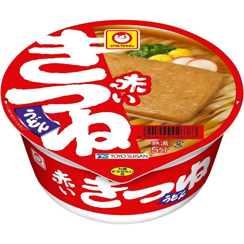 赤いきつね マルちゃん 和風麺カラフル6種セット 2個 (x 6)
