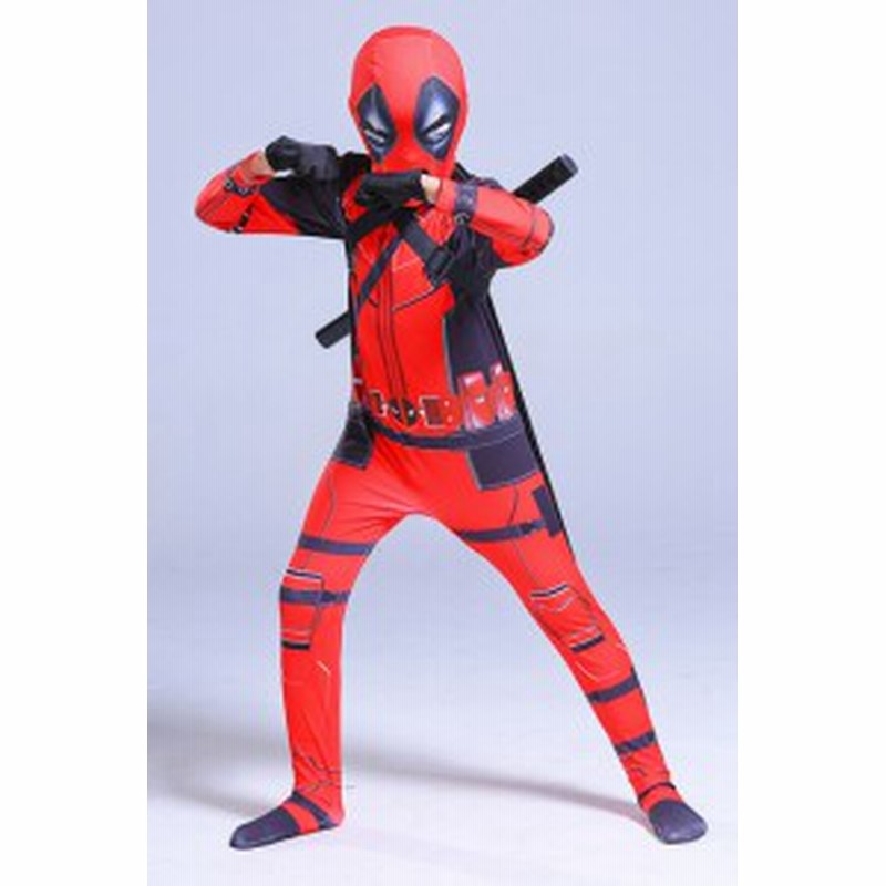 アベンジャーズ デッドプール 子供服 コスプレ衣装 Crs1217 通販 Lineポイント最大2 0 Get Lineショッピング