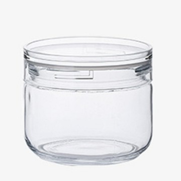 日本【星硝Cellarmate】洽米透明保存瓶L 600ml