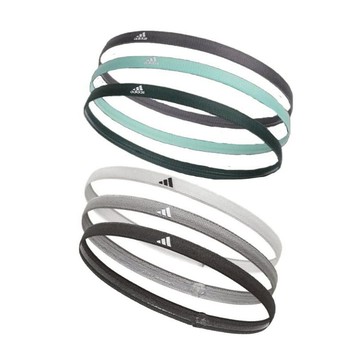 [秉宸] ADIDAS Training 止滑運動髮帶組 (3入組) 運動髮圈 多色髮帶 ADYG-3020