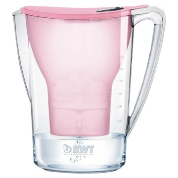 BWT 德國倍世 PENGUIN 企鵝濾水壺 1壺2芯組合 2.7L  粉色  1個