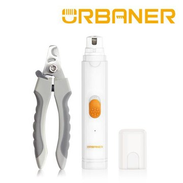 ▼寵物美甲組▼【URBANER奧本】寵物磨甲器+安全指甲剪MB-011+CT-20 (寵物指甲剪/寵物修甲/寵物磨甲機)