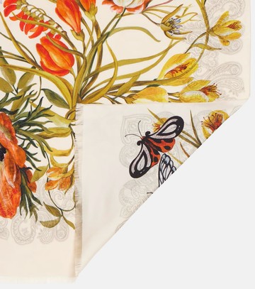 Etro Floral silk scarf