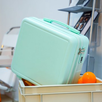 16寸手提行李箱女大容量化妝包小型旅行密碼箱皮箱收納包便攜