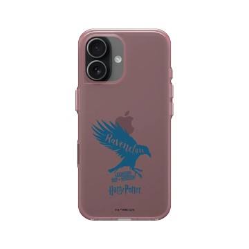 iPhone 17 Clear (相機按鈕) 晶醺玫 - 哈利波特 Harry Potter - 雷文克勞標誌