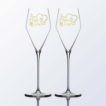 【文字雕刻】Zalto文字雕刻香檳杯 客製化禮物 送給朋友的禮物