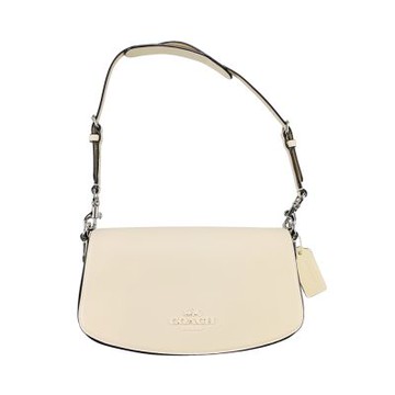 COACH Andrea 白堊色半月手提/肩背/斜背多用小包