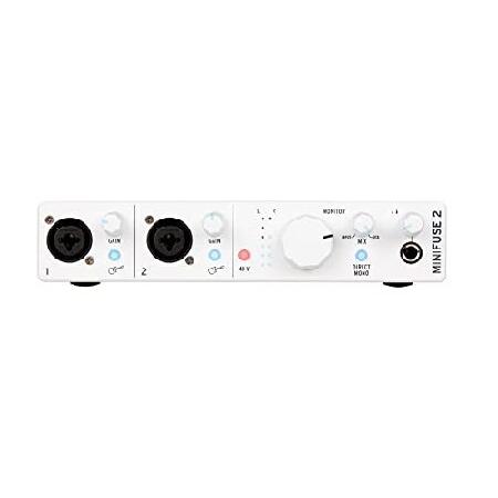 Arturia MiniFuse USB-C Audio Interface, White＿並行輸入品