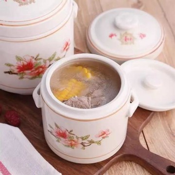 陶瓷雙蓋燉盅隔水燉家用煲湯燉湯盅煲燉罐燕窩燉燕窩瓦罐煨湯一人