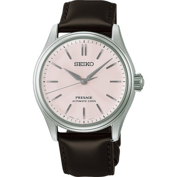 SEIKO Presage 經典系列 櫻色 限量版機械腕錶 男錶 女錶-38mm_6R51-00G0J.HCC003J1_SK043
