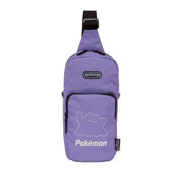 Pokemon 精靈寶可夢 夜光百變怪單肩包-大#紫色 ToysRUs玩具反斗城