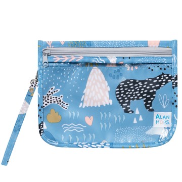 Alan Hops - 手腕隨手透明收納袋-比利小熊