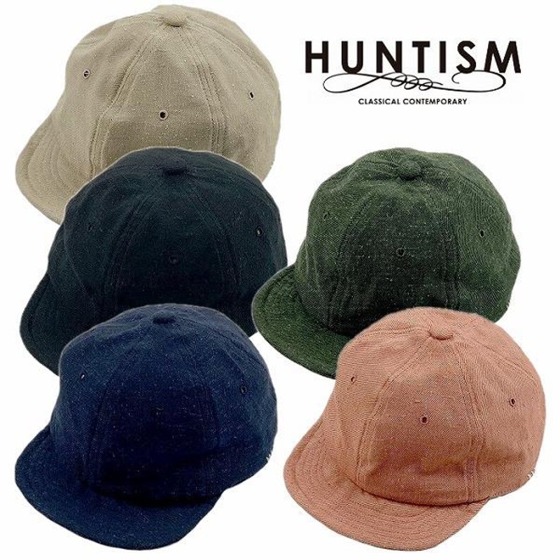 HUNTISM ハンティズム アンパイアキャップ ネップ ツバ短め 帽子 Nep Twill Umpire Cap | LINEブランドカタログ