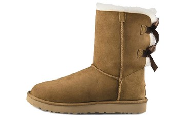 UGG BAILEY BOW II BOOT CHESTNUT WOMEN
