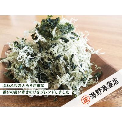 ふるさと納税 塩蔵わかめ 300g ×3パック 青のりとろろ 26g × 3パック セット 海野海藻店 国産 三陸産 わかめ 青さのり のり とろろ昆.. 茨城県大洗町