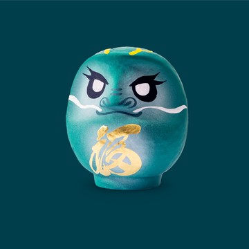 日本大門屋  達摩不倒翁 | 龍年限定 - 百年工藝 祈福許願