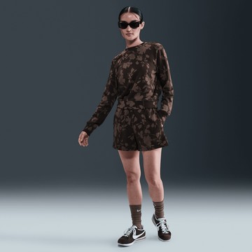 Nike Sportswear Chill Terry Women's Mid-Rise French Terry Printed Shorts