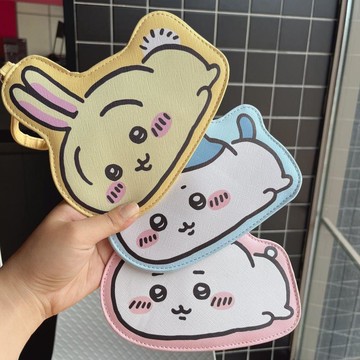 🍀臺灣出貨🍀可愛Chiikawa證件套兒童學生校卡吉伊卡哇立體造型創意書包鑰匙扣