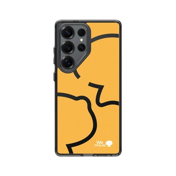 Galaxy S25 Ultra Clear 酷墨灰 - We TAIWAN : a-We Collection - a-We Mochi (黃)