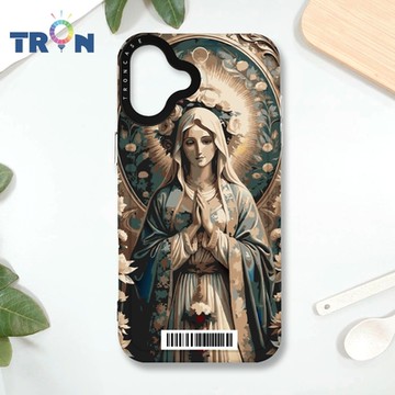 TRON IPHONE 16 PLUS 聖母古典風 防摔 MAGSAFE 磁吸 太空載具殼 透黑 手機殼