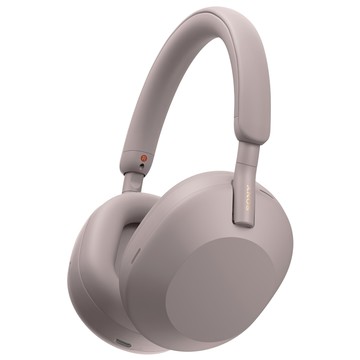 SONY 索尼 耳罩式防噪耳機  WH-1000XM5  玫瑰灰