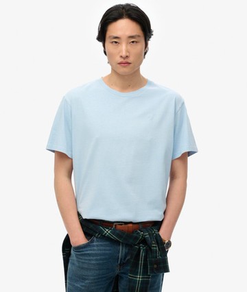 Superdry Men's Essentials Relaxed T-shirt Silver Size: S