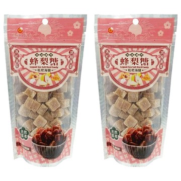 Chiao-E 巧益 枇杷海鹽蜂梨糖  210g  2包