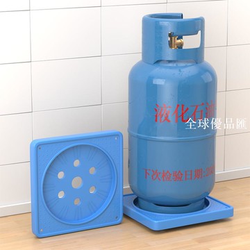 【全球優品匯】萬向輪煤氣罐移動帶輪底座特厚多功能廚房液化氣瓶水桶置物架托架