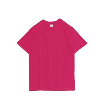 United Athle UA 5001-01 頂級柔棉5.6oz. 成人短T 桃紅 3500101-511 [EW]
