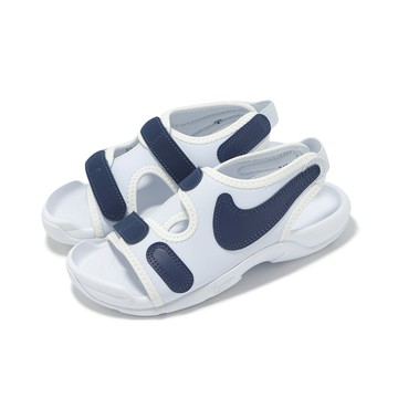 [ACS] Nike 涼鞋 Sunray Adjust 6 PS 中童 童鞋 白 藍 魔鬼氈 休閒鞋 DX5545-003