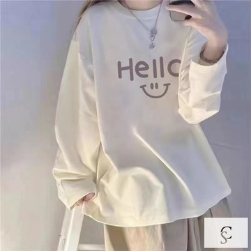 【xl-8xl大尺碼】👩秋冬長袖 打底衫 大尺碼上衣 顯瘦300斤胖mm大碼長袖t恤秋冬新款保暖德絨內搭外穿洋氣學生打