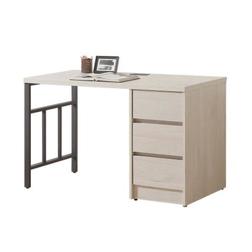 【唯熙傢俱】菲卡年輪白4尺書桌