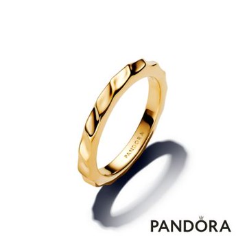 【Pandora 官方直營】自然波紋戒指