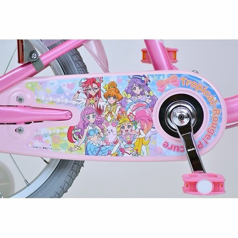 トイザらス限定 16インチ 子供用自転車 トロピカルージュプリキュア 通販 Lineポイント最大1 0 Get Lineショッピング