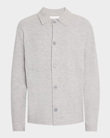Men's Jonas Boiled Wool Overshirt