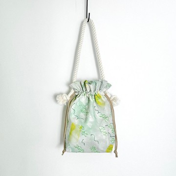 手染束口袋 / Wave