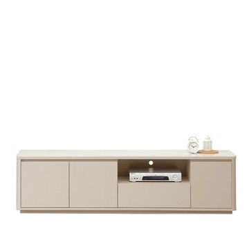 直人木業-UL莫蘭迪奶油風陶板電視櫃182公分