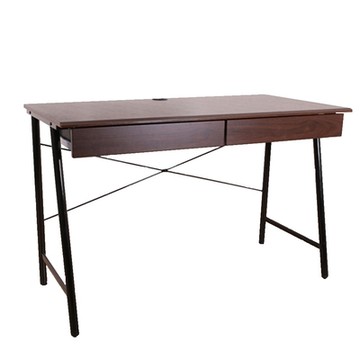 DFhouse羅浮宮R字附雙抽工作桌