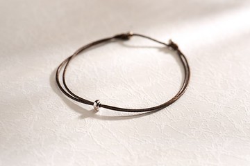 \| Charlene 瑩絲手繩 |/ - 純銀。純銀鍍金。手環。