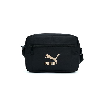 Puma Classics Archive 黑色 中性 側背 運動 休閒 可調 隨行包 包包 斜背包 09057201