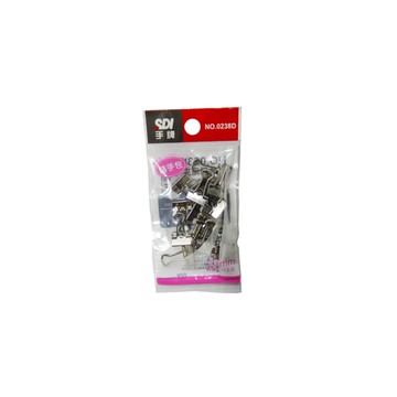 SDI手牌 隨手包銀色長尾夾(0238D)-13mm