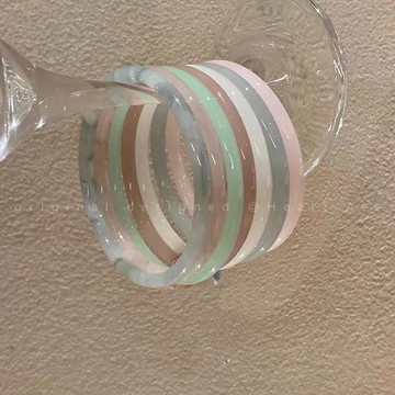 📣免運🔥臺灣出貨🔥小紅書同款推薦細條手鐲一步一響叮噹鐲閨蜜款仿玉髓叮噹鐲女