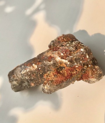 稀有茶水晶簇 金雲母 幽靈 碧璽髮晶共生 擺件 天然原石 水晶原礦