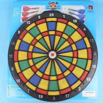 18吋 安全飛鏢盤 468 安全飛鏢靶 直徑45cm/一個入(促350) 飛標盤 附6支安全標針-CF59668【APP滿額下單10%點數(單一帳號最高5000點)】1/31止