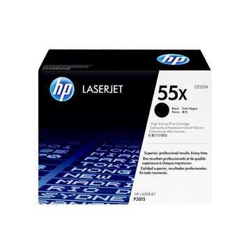 HP CE255X【免運+送禮券$200】(55X) 高容量 原廠黑色碳粉匣 適用M525/P3015/M521