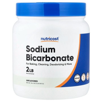Nutricost, 碳酸氫鈉粉，原味，2 磅（907 克）