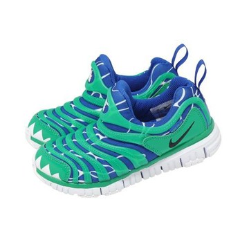 Nike 休閒鞋 Dynamo Free LILS BP 中童鞋 小朋友 綠 毛毛蟲 IO1625-300