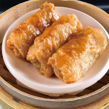 素鮮竹卷(全素) 12個/盒【素食】【港點】【寶達蔬食餐廳】【港式點心】